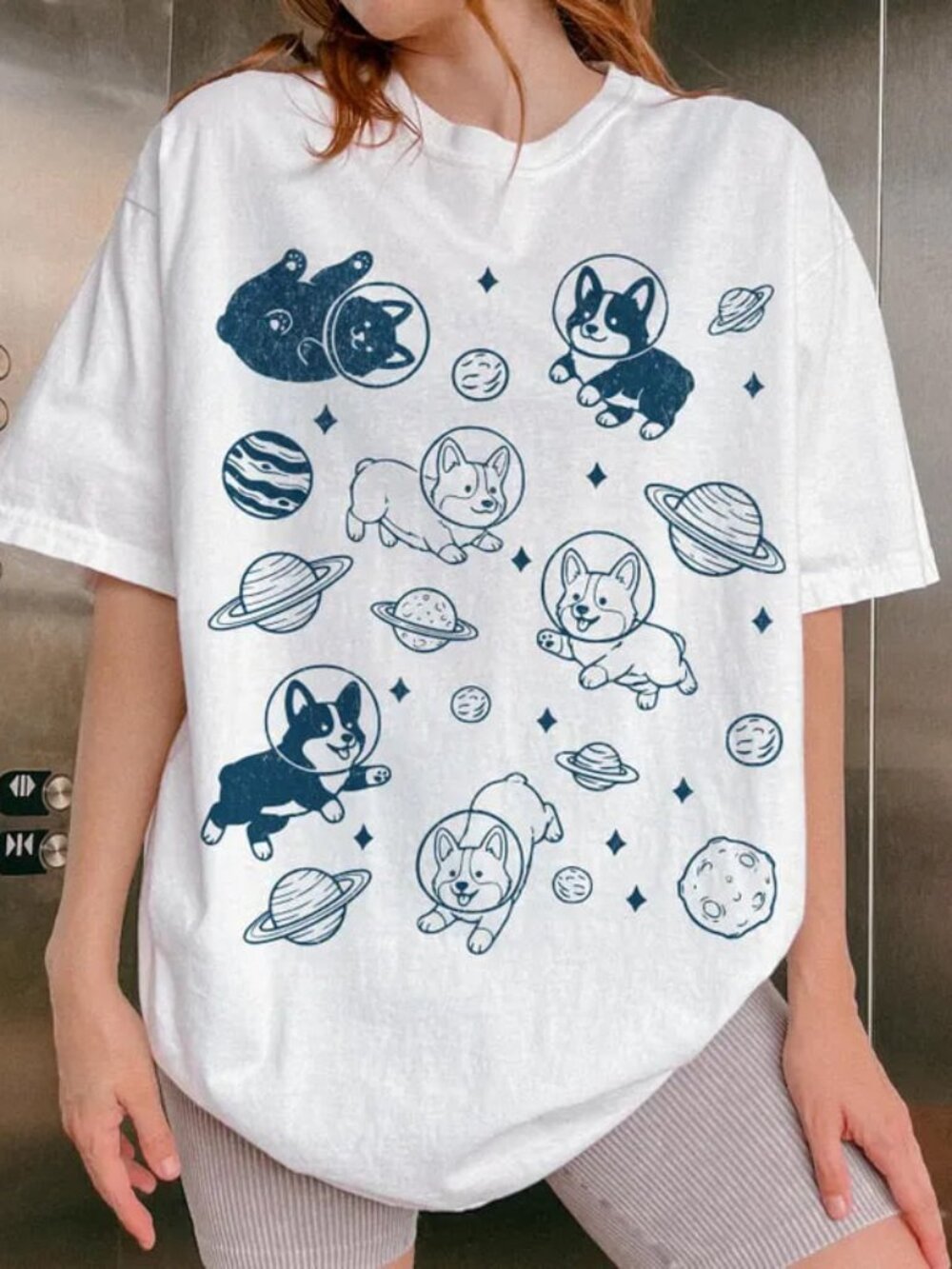 Cute Dog Shirt, Retro Graphic Dog Tee, Gift For Dog Lover